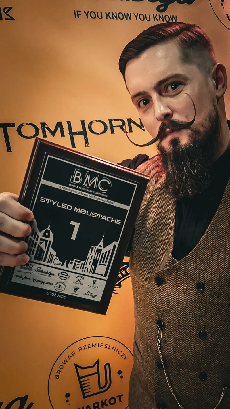 Filip mistrz polski wąsa 2025